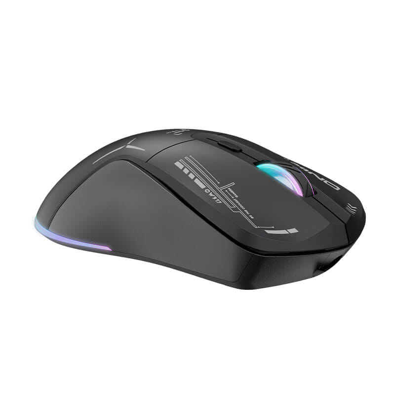 เมาส์เกมมิ่ง ONIKUMA OKAMI WIRELESS DUAL-MODE GAMING MOUSE เชื่อมต่อได้ 2 โหมด - สีดำ_2